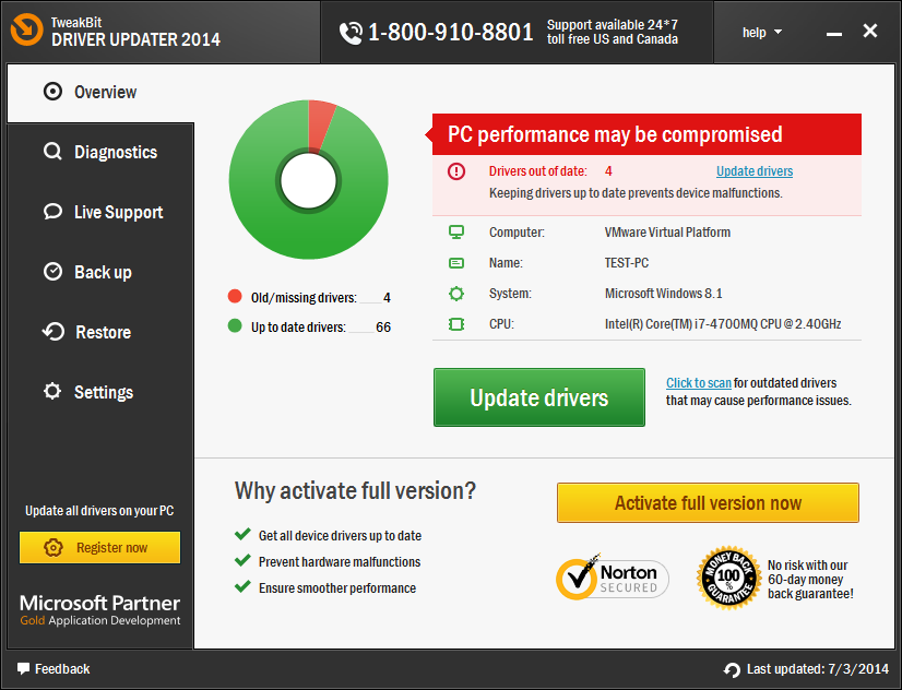 TweakBit Driver Updater 1.6.0.5 full